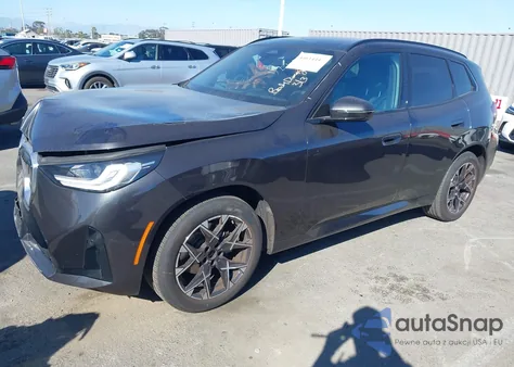 2025 BMW X3 30 xDrive из США, поврежденный, VIN 5UX53GP09S9040103